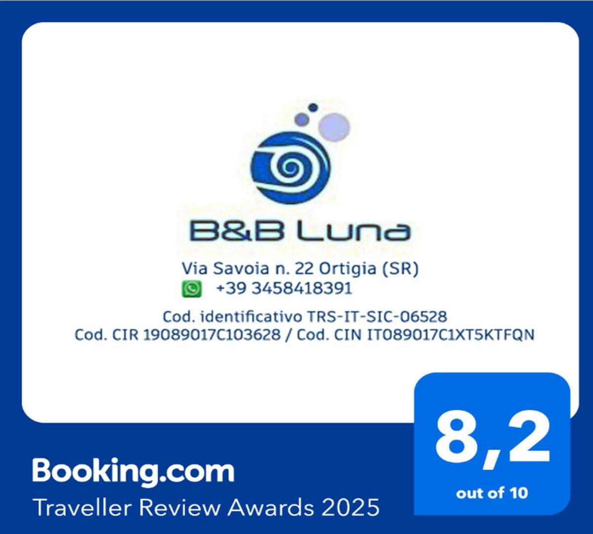 B&B Luna Συρακούσες Εξωτερικό φωτογραφία